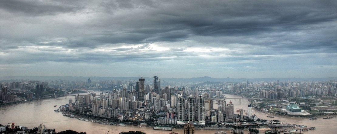 Chongqing skyline daytime